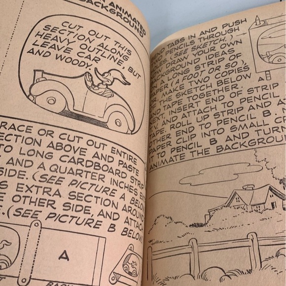 Vintage 1958 Walter Lantz
Woody Woodpecker 
Easy Way to Draw
Paperback #1416 - Picture 6 of 8
